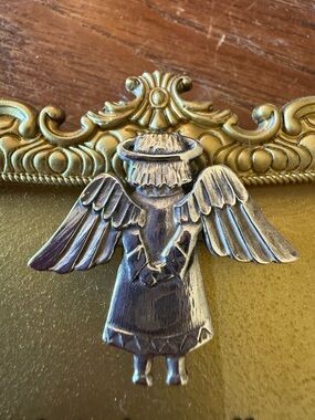 Retired Jeep Collins Angel Pin in Sterling Silver